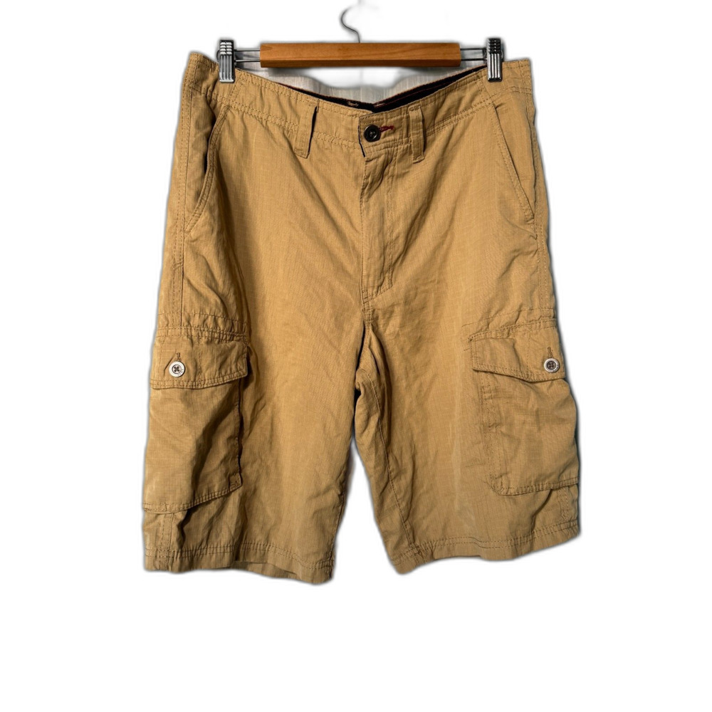 Tony Hawk Men's Skate Cargo Shorts Tan Khaki Size 33